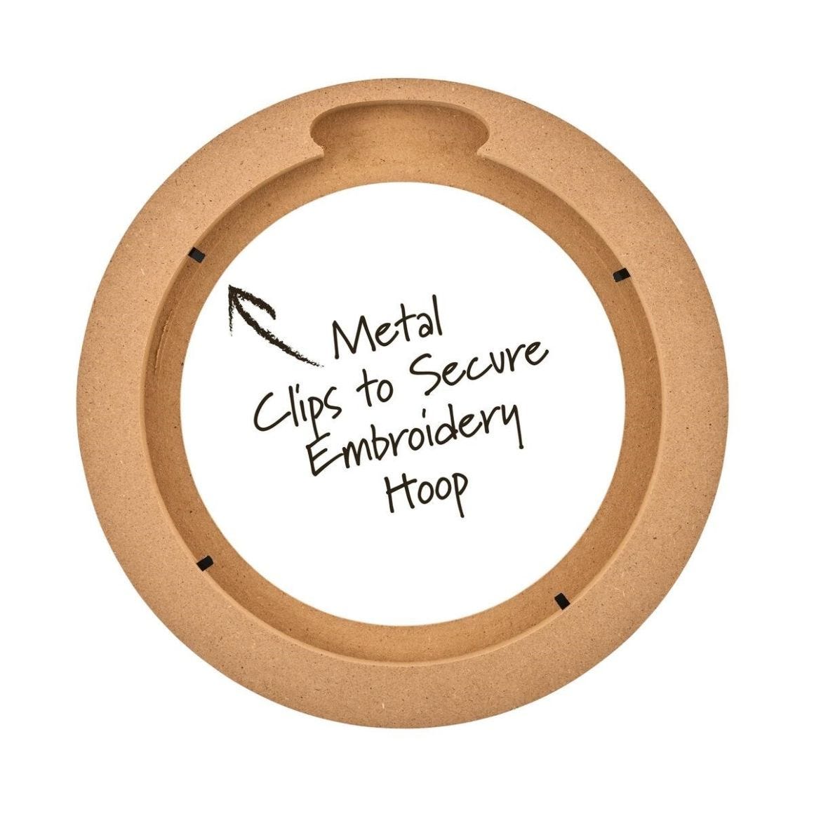 Bucilla® 8” Circle Wood Embroidery Hoop Frame