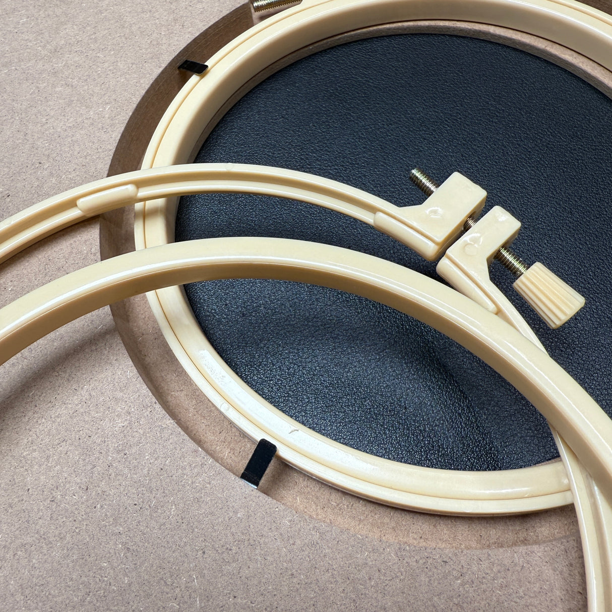 6 Inch Round No-Slip Hoop - Single Hoop