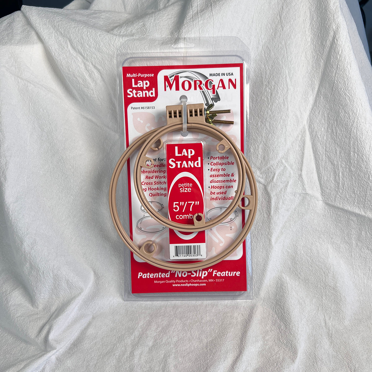 Morgan Lap Stand 5"/7" No-Slip Hoops