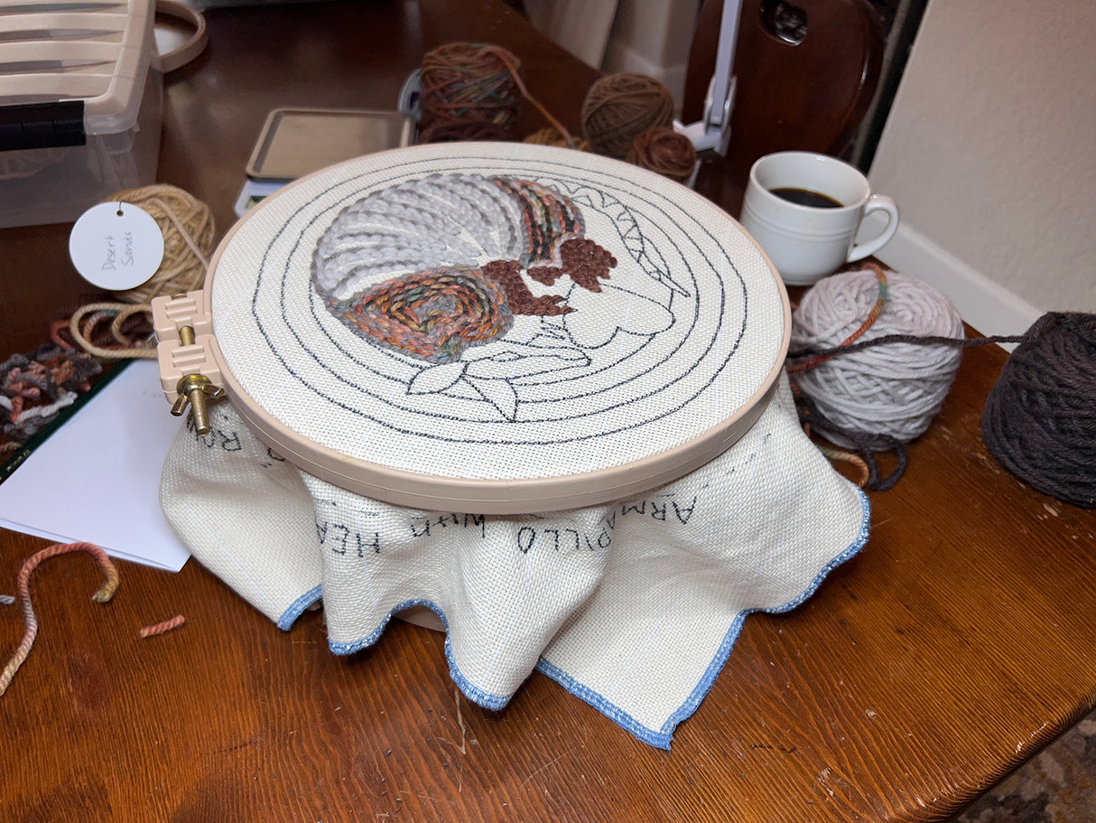 Morgan Lap Stand 5"/7" No-Slip Hoops