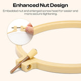 8 Inch Round No-Slip Hoop - Single Hoop