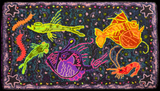 Deep Sea Starlight Rug - 14 x 25 inch Pattern